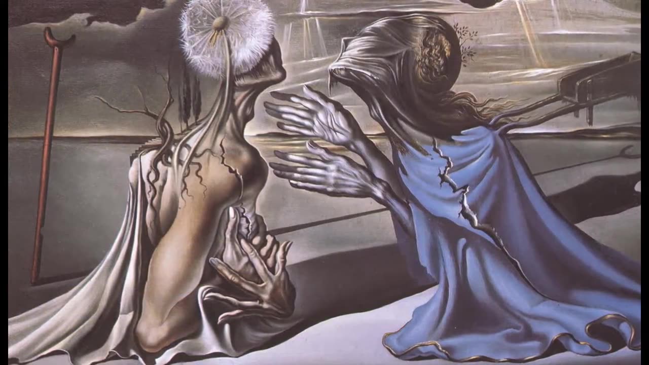 Captivating exhibition of Salvador Dalí's fine art paintings created between 1944 and 1947.