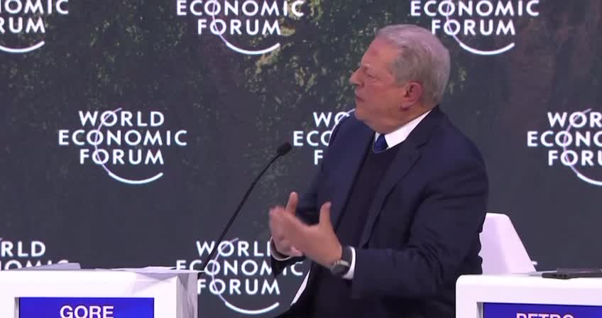 Al Gore states that he trains activists around the world in WEF