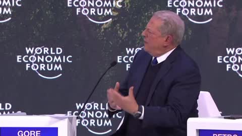 Al Gore states that he trains activists around the world in WEF