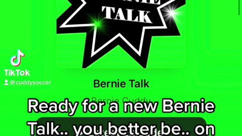 New Bernie Talk Soccer Podcast