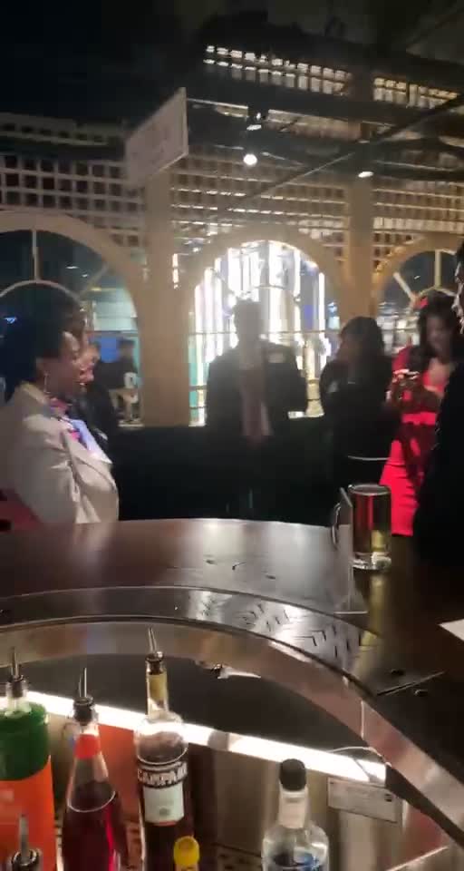 EXCLUSIVE: Pelosi Seen Maskless At DC Bar With Rep. Yvette Clarke, Breaking Mask Mandate