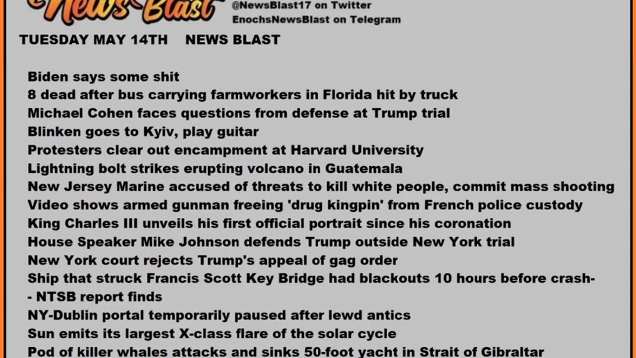Enoch's News Blast