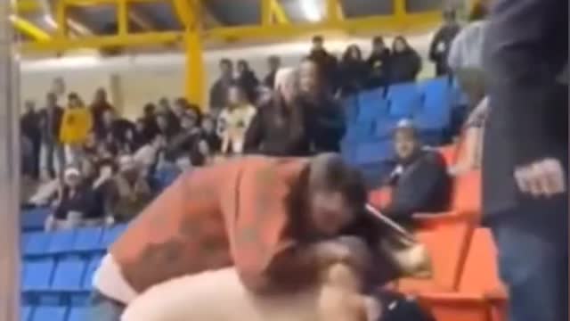 Spectacular Ending To A Sloppy Brawl