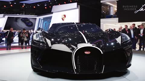 The legendary Black King is the only one in the world# Super Running # Men's Dream # Bugatti