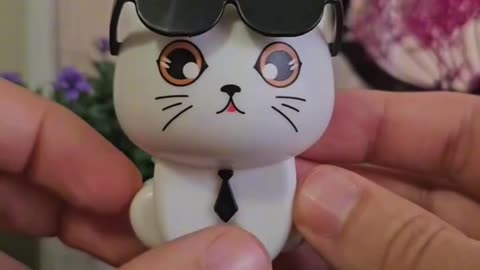 cute playful sunglasses cat key holder for wall with fun, multifunctional practical home organizer