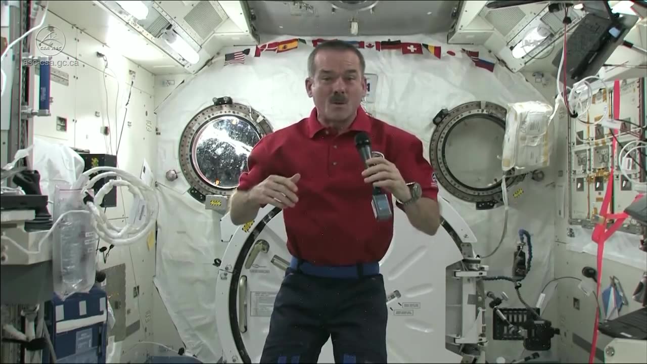 Getting Sick In space