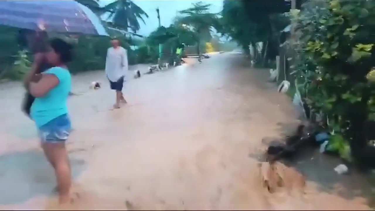 🚨 BREAKING: Torrential rains have unleashed floods along Ecuador's coast