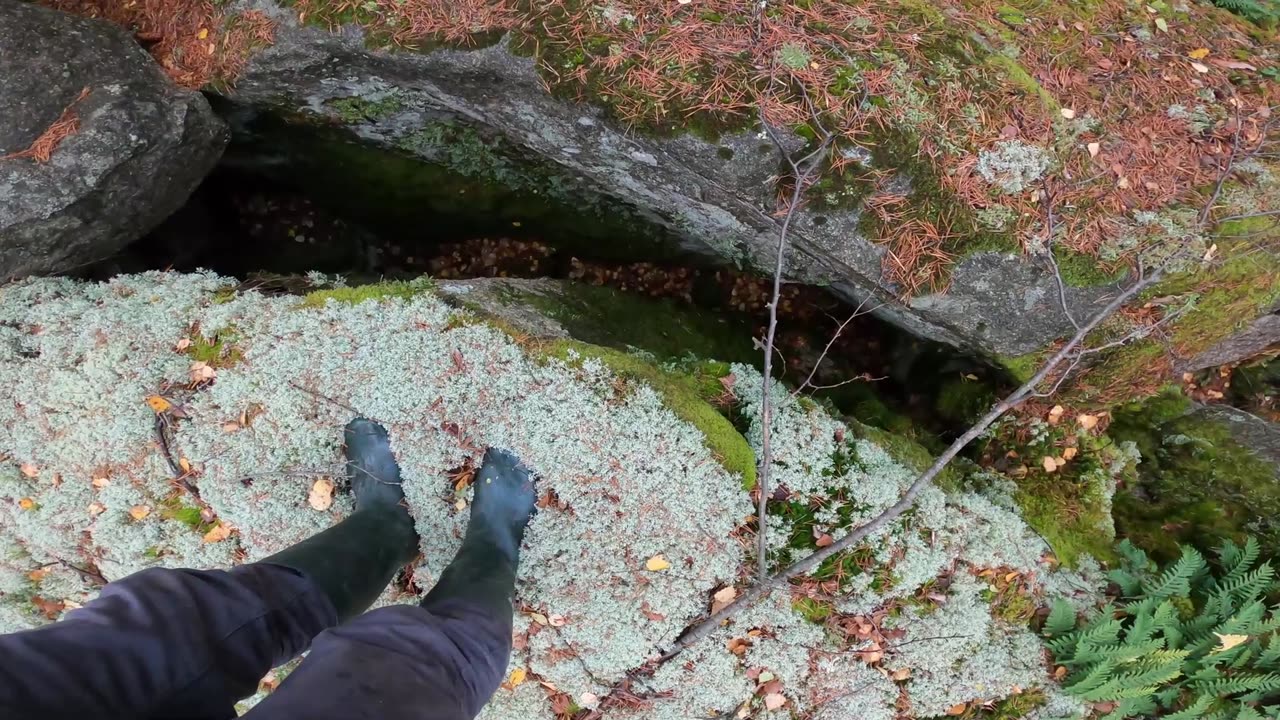 A Swedish walk on a cloudy day