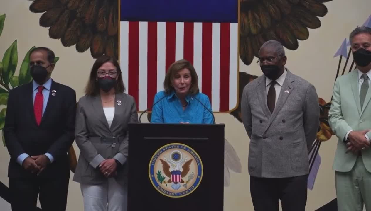 Pelosi "if I dug a hole deep enough we would reach China"