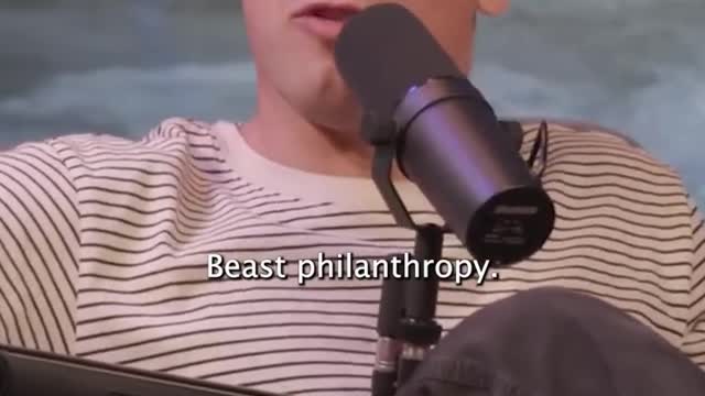 Youtube's Mr. Beast saying how he actually feels