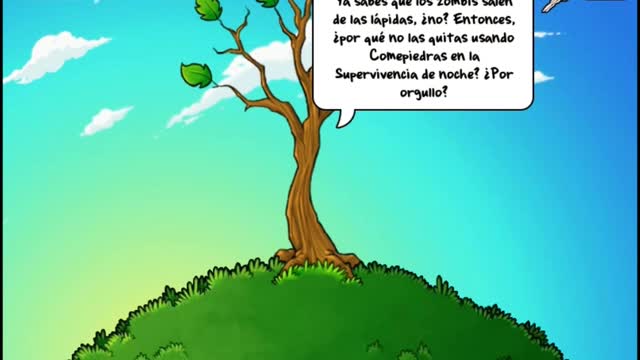 Plants vs Zombies Logro 100 Metros Arbol sabiduria