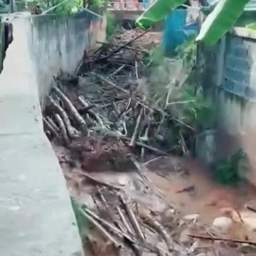 the flood came back too fast