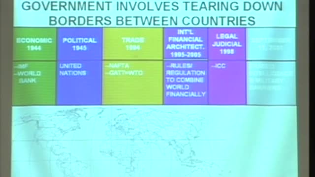 Joan Veon - The World Government Connection (1 of 2)