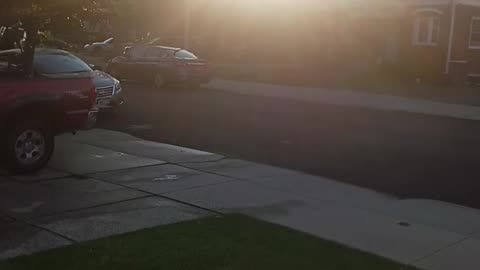 Beautiful sunset.