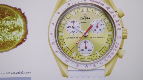 Swatch Omega moon watch