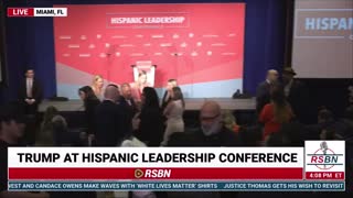 10/5/22 President Donald Trump speaking at the Hispanic Leadership conference In Miami Link below