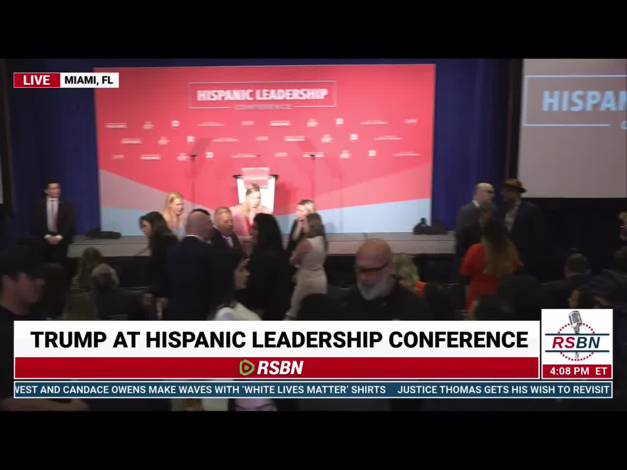 10/5/22 President Donald Trump speaking at the Hispanic Leadership conference In Miami Link below