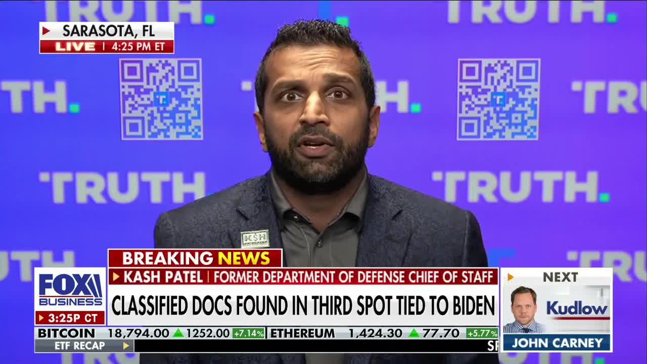 Kash Patel: I have a problem with this Biden special counsel