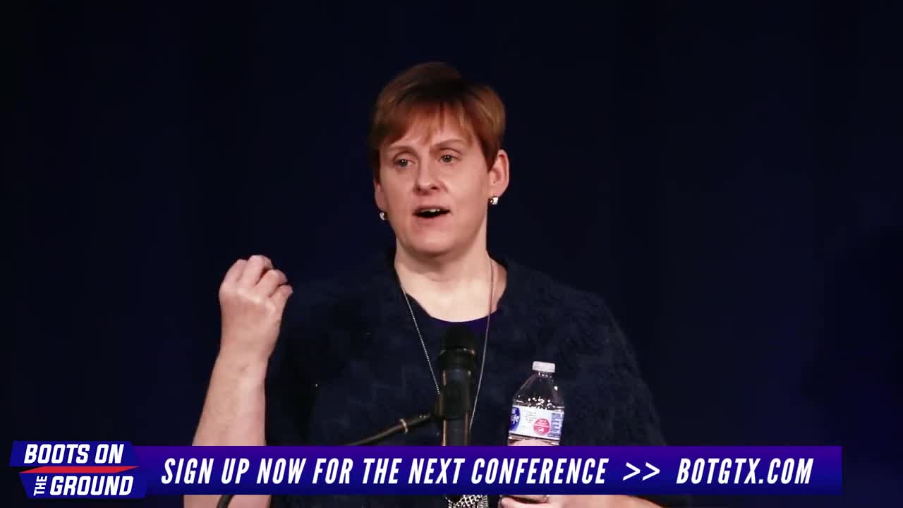 "Slaves Among Us: Sex Trafficking in the US" - Joyce McCauley-Benner at Boots on the Ground 2022