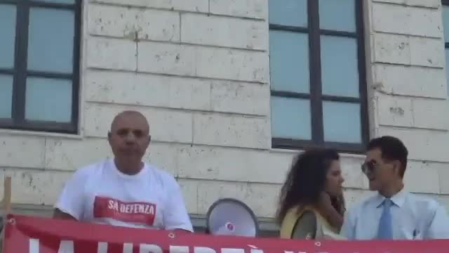 Cagliari intervento portavoce di SaDefenza a Cagliari