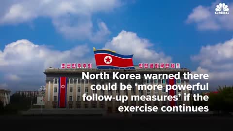 North Korea launches dozens of missiles, causes alarm in South Korea