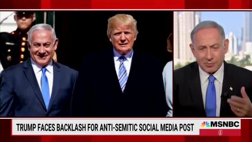 MSNBC Tries Pushing Trump As Anti-Semitic On Fmr. Israel PM Netanyahu, Backfires Immediately, Twice