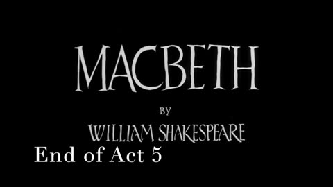 Macbeth Act 5 audiobook