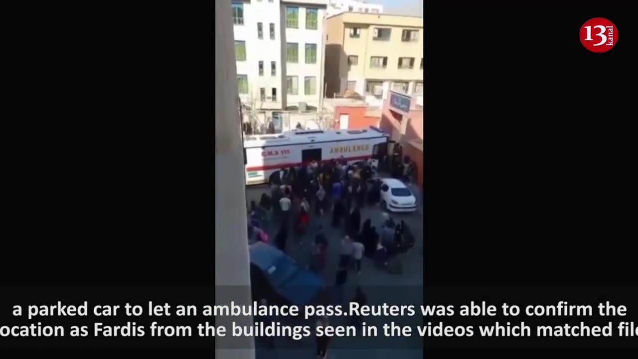 Ambulance outside school in Iran, as country says will investigate poisoning of students