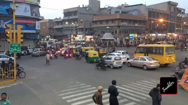 India | a huge of people | amazing traffic