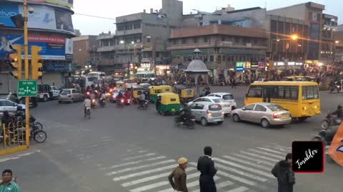 India | a huge of people | amazing traffic