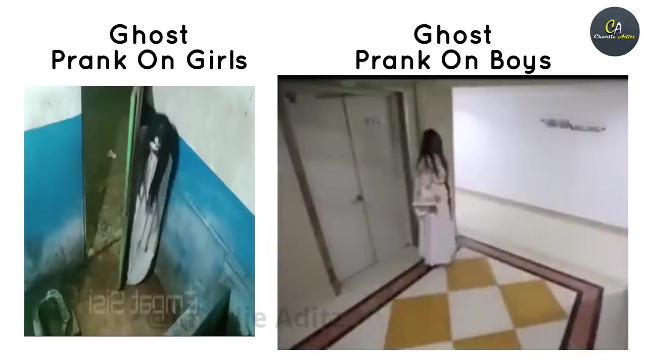 Ghost Prank on Girls vs Ghost Prank on Boys