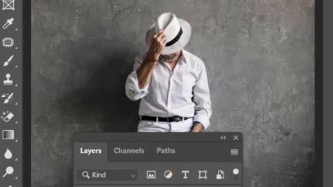 Background change Photoshop short video