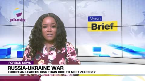 Russia-Ukraine War: European Leaders Risk Train Ride To Meet Zelensky | FOREIGN