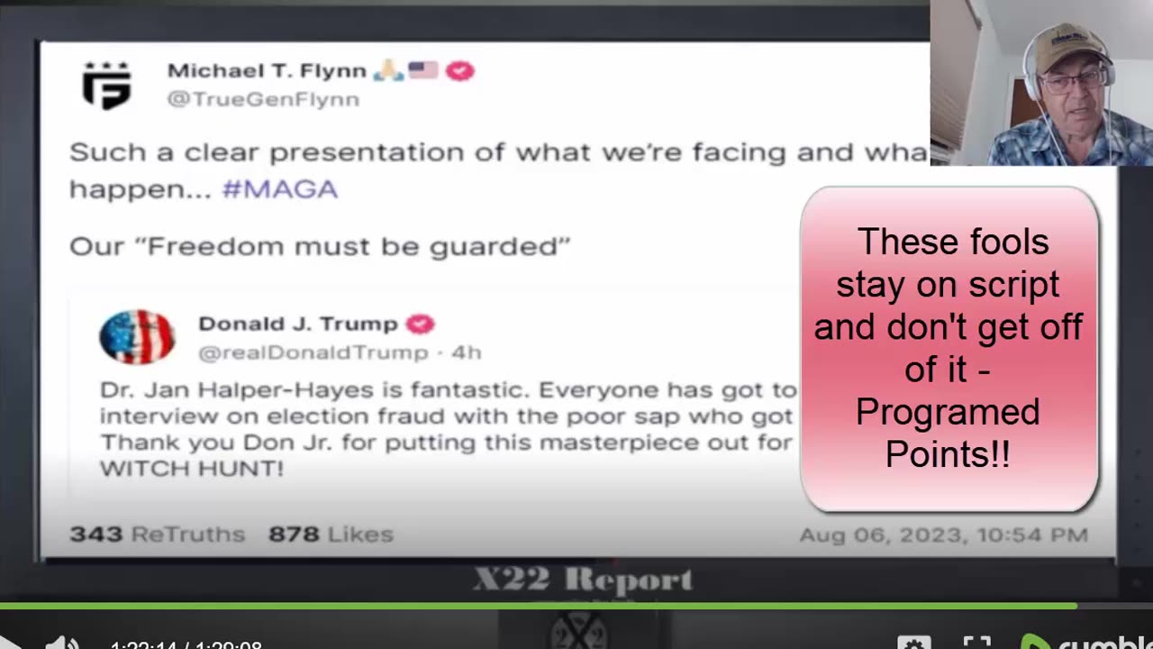 Dr Jan Halper Hayes - Hands them their heads on a Platter - Fools -8-8-23