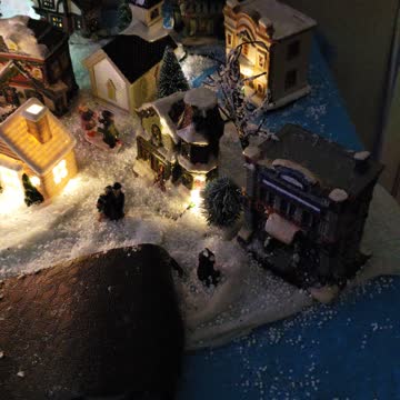 Mini Christmas Village