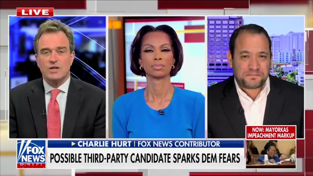 Charlie Hurt nails it...President Trump IS the 3rd Party candidate!