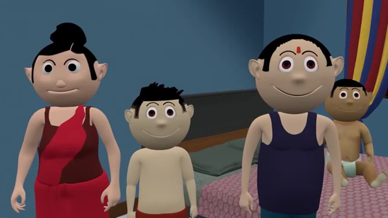 Ghar aaya hathi ( cartoon comedy ||