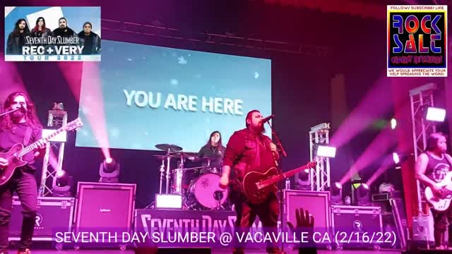 SEVENTH DAY SLUMBER PERFORMING IN NORTHERN CA (FEB 2022)