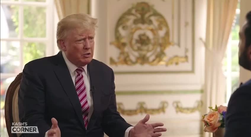 President Trump on the pandemic: “Get on with your life.”