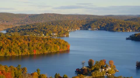 Enchanting Autumn Forests with Beautiful Piano Music