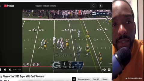 NFL wildcard top play part 1