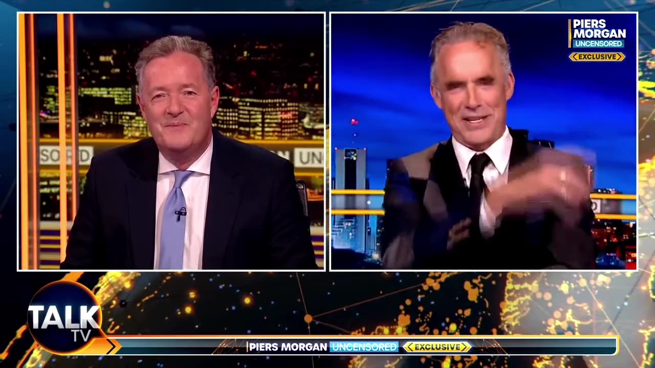Jordan Peterson Discusses Justin Trudeau With Piers Morgan