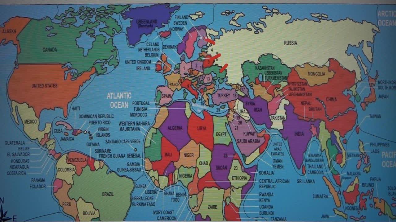 Russia & China vs All The West & World in a Potential World War 3 WW3 Would Look Like.