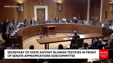 Dem Senator Presses Sec. Antony Blinken On Oversight Of Money Sent To Ukraine