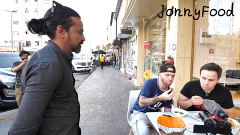 Indian Street Food Tour EXTREME 7 Street Foods in Dubai___ w _Davidsbeenhere