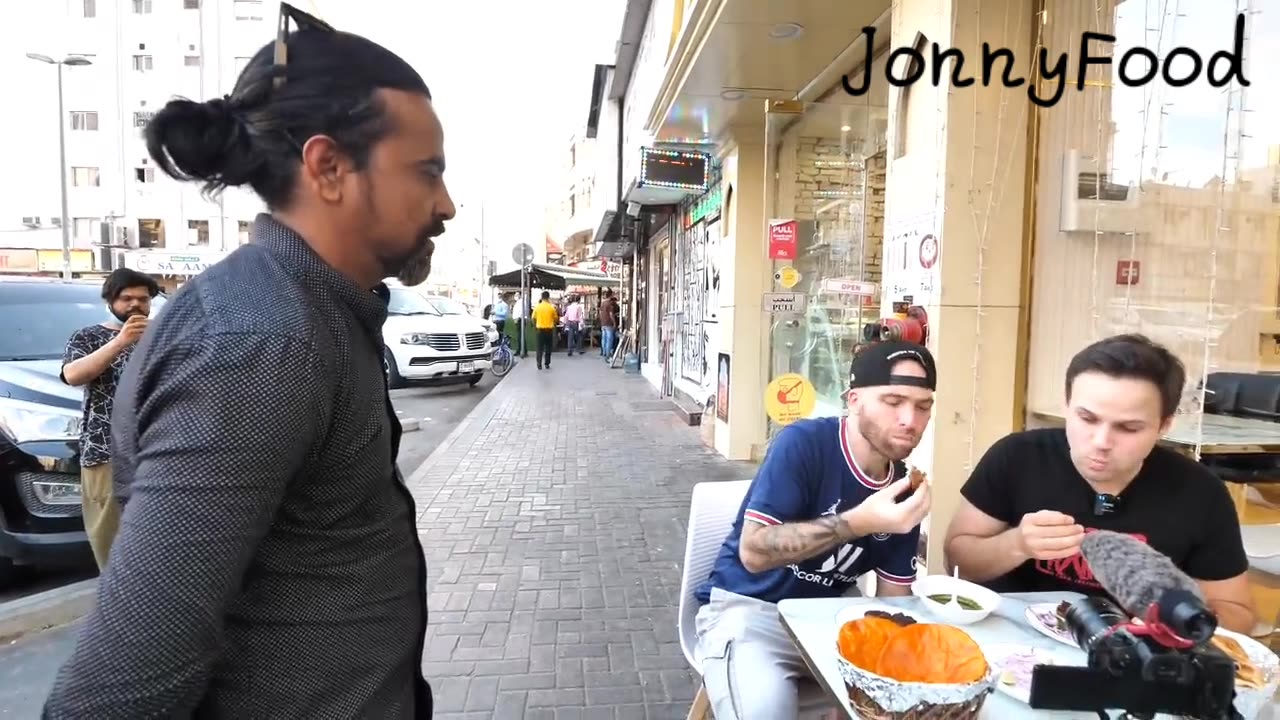 Indian Street Food Tour EXTREME 7 Street Foods in Dubai___ w _Davidsbeenhere