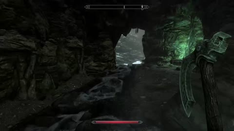 Going Through Bleaks Fall Barrow In Skyrim