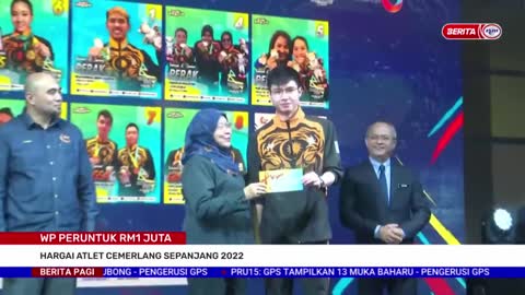 4 NOVEMBER 2022-BERITA PAGI-WP PERUNTUK RM1JUTA-HARGAIATLET CEMERLANG SEPANJANG 2022