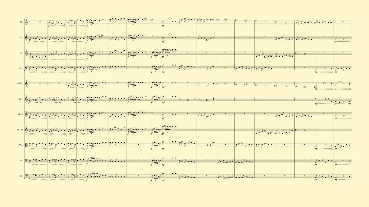 Richard O. Burdick's Chamber Symphony No. 15 DEMO (with short spoken intro.)