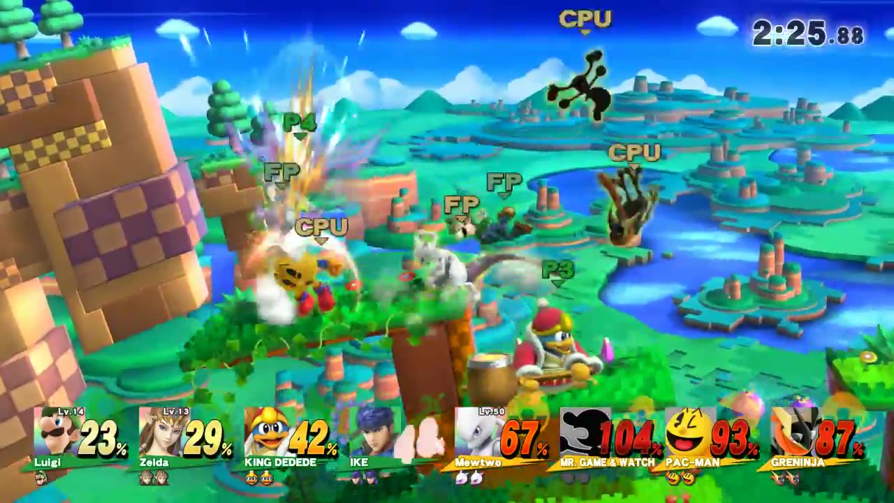 Super Smash Bros 4 Wii U Battle341